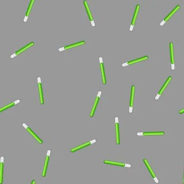 Seamless pattern circle progress bar cartoon vector Stockillustratie