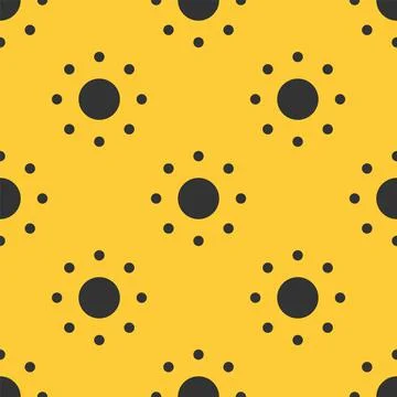 Seamless pattern with circle shape vector. Stock Illustration