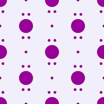 Seamless pattern with circle shape vector. Illustrazione stock