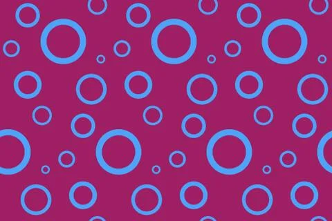 Seamless pattern with circles. Abstract background with bubbles Stock Illustration