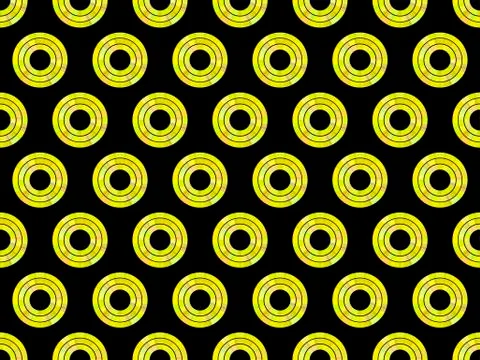 Seamless pattern with circles. Bright mosaic circles. Vector illustration イラスト素材