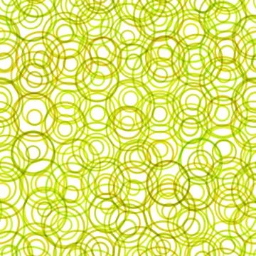 Seamless pattern circles green mustard print, Geo hipster backdrop modern tre イラスト素材