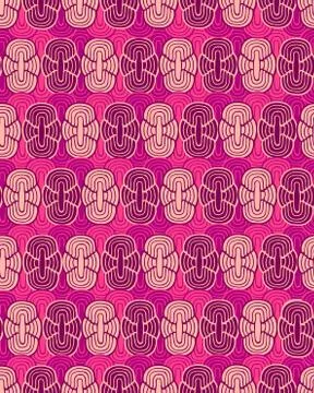 Seamless pattern of circles Stock Illustration