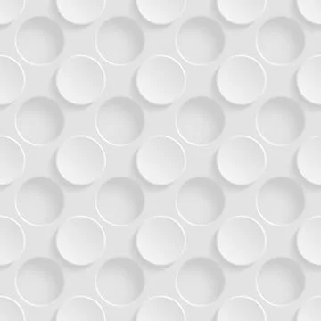 Seamless pattern with circles Illustrazione stock