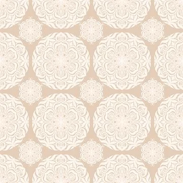 Seamless pattern with circles Stock Illustration