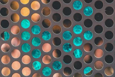 Seamless pattern with circles Stock Photos