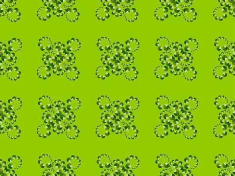 Seamless pattern with circles for textiles and fabrics. Vector illustration. Illustrazione stock