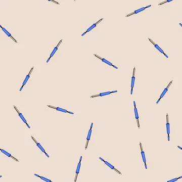 Seamless pattern circuit soldering iron cartoon vector 스톡 일러스트