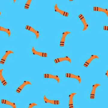 Seamless pattern circulation compression socks cartoon vector 스톡 일러스트