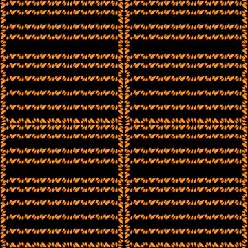 Seamless pattern with citrus pulp. Stock Illustration