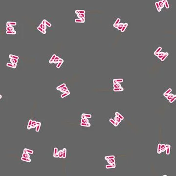 Seamless pattern class photo booth prop cartoon vector Stock Illustration