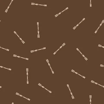Seamless pattern classic balustrade wooden cartoon vector Stock Illustration
