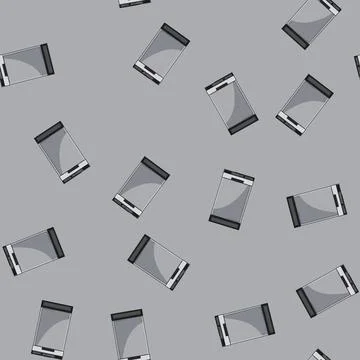 Seamless pattern clean dishwasher kitchen cartoon vector Illustrazione stock