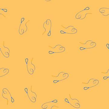 Seamless pattern clean drain snake cartoon vector イラスト素材