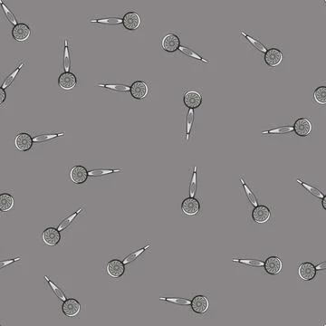 Seamless pattern clean shower head cartoon vector Illustrazione stock