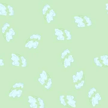 Seamless pattern clean soap antibacterial cartoon vector Stock-Illustration