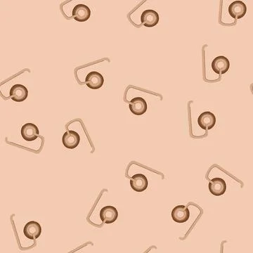 Seamless pattern clean toilet paper holder cartoon vector Stock Illustration