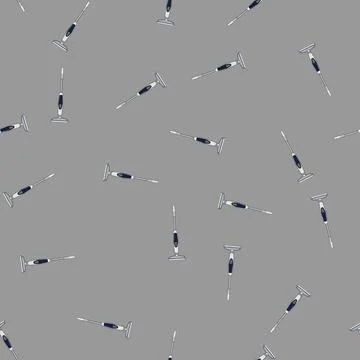 Seamless pattern cleaner electric mop cartoon vector Stock Illustration