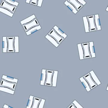 Seamless pattern cleaner glass cleaning robot cartoon vector Illustrazione stock