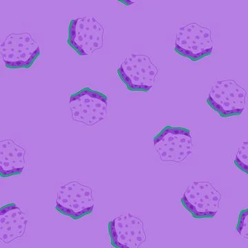 Seamless pattern cleaner sponge hygiene cartoon vector 库存插图