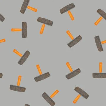 Seamless pattern cleaner squeegee glass color icon vector Stock Illustration
