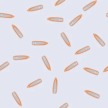 Seamless pattern clip nail clippers cartoon vector Stock Illustration