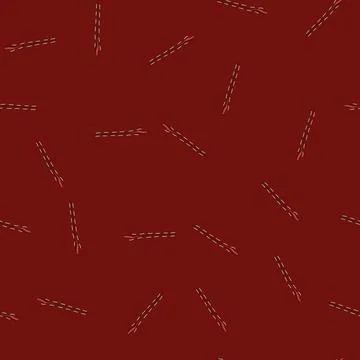 Seamless pattern closure suture cartoon vector Stockillustratie