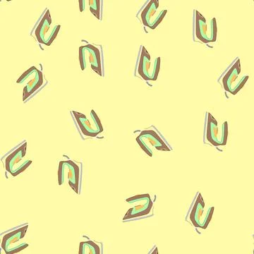Seamless pattern cloth iron laundry cartoon vector 스톡 일러스트