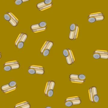 Seamless pattern clothes pellet removal cartoon vector Stock Illustration