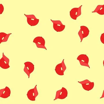 Seamless pattern clothing baseball cap cartoon vector Illustrazione stock