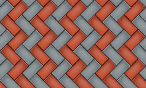 Seamless pattern of cobblestone pavement Stock Illustration