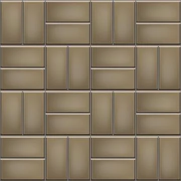 Seamless pattern of cobblestone pavement イラスト素材