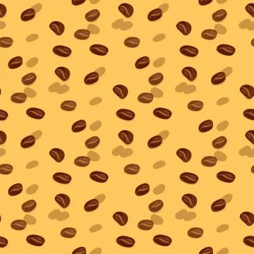 Seamless pattern with cocoa fruits texture for packaging cacao ingredient vector Illustrazione stock