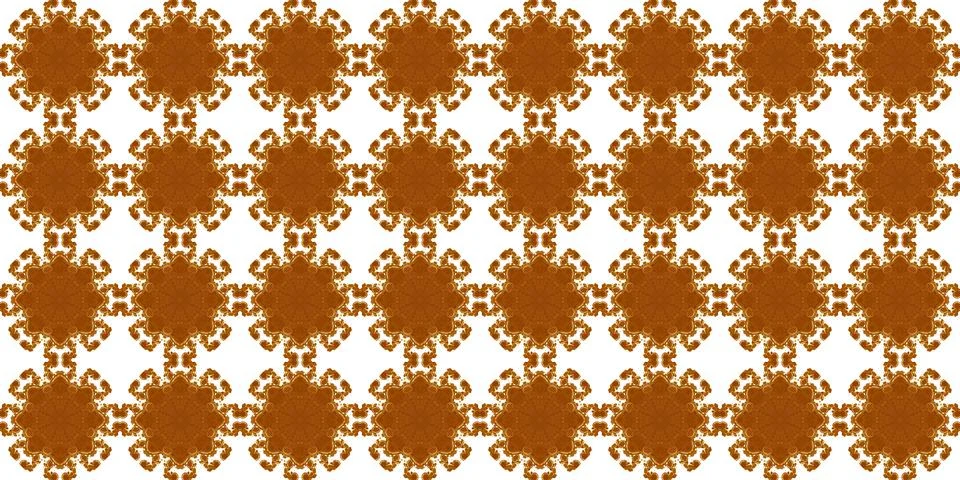 Seamless pattern with coffee and cola. Gold texture. Stock Illustration