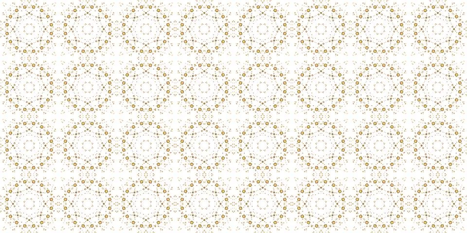Seamless pattern with coffee and cola. Gold texture. Stock Illustration