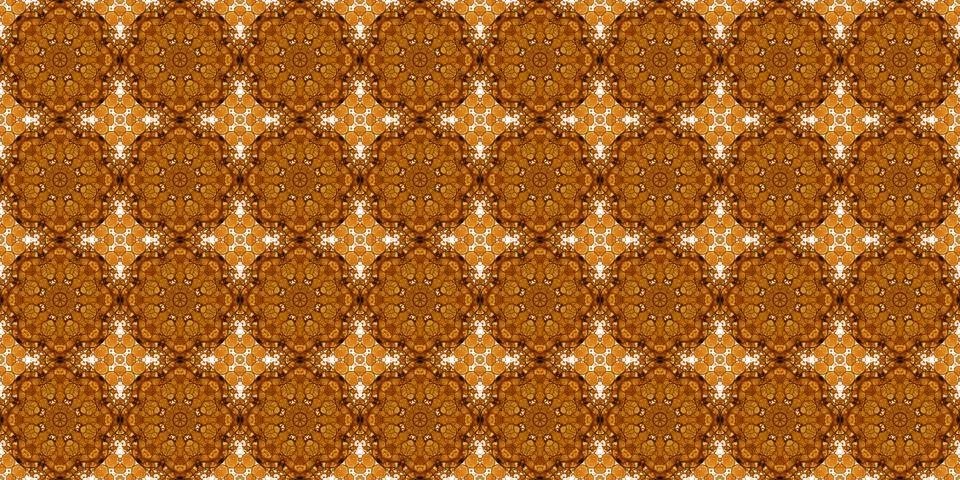Seamless pattern with coffee and cola. Gold texture. 스톡 일러스트
