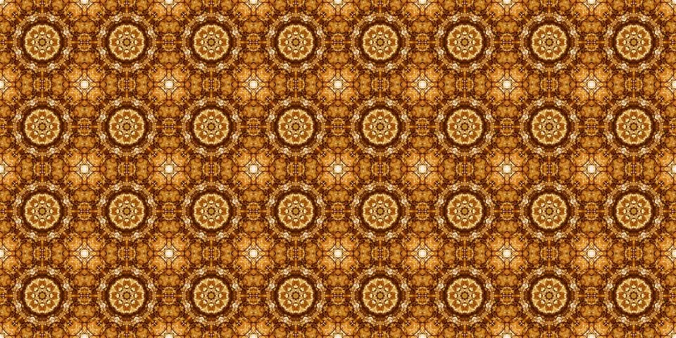 Seamless pattern with coffee and cola. Gold texture. 스톡 일러스트