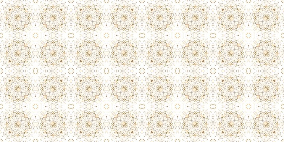 Seamless pattern with coffee and cola. Gold texture. Stock Illustration