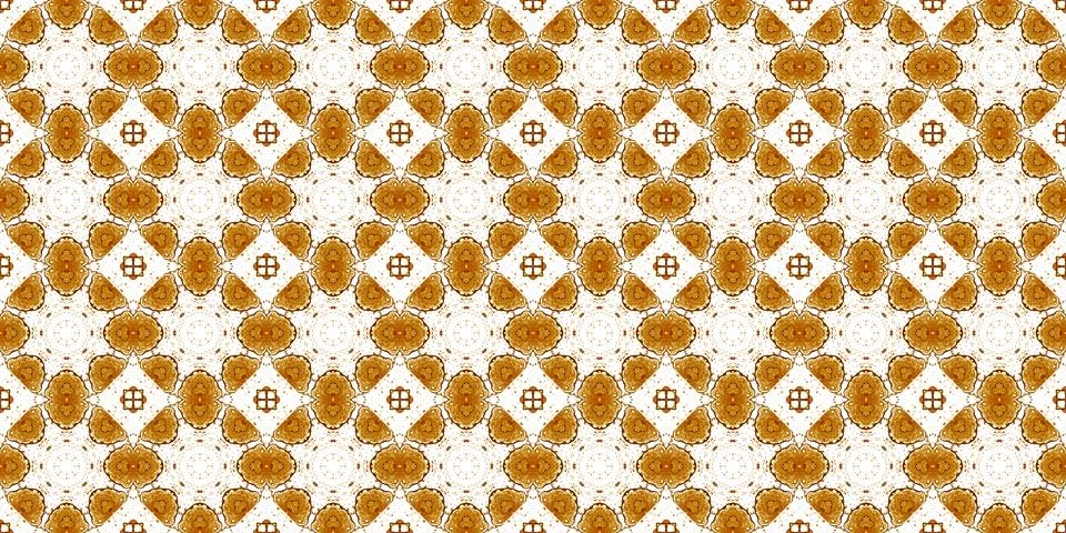 Seamless pattern with coffee and cola. Gold texture. 스톡 일러스트