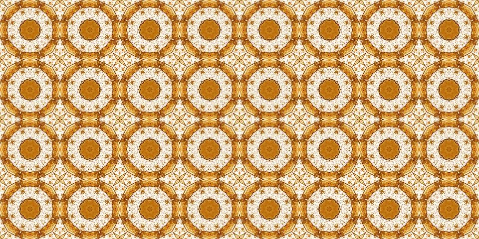 Seamless pattern with coffee and cola. Gold texture. 스톡 일러스트