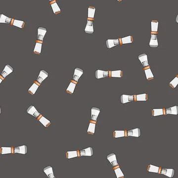 Seamless pattern cold ice drip coffee cartoon vector イラスト素材