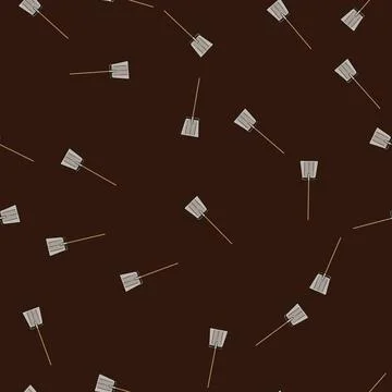 Seamless pattern cold snow shovel cartoon vector イラスト素材