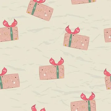 Seamless pattern from collection with cute panda poster. Good for wallpaper and Stock Illustration