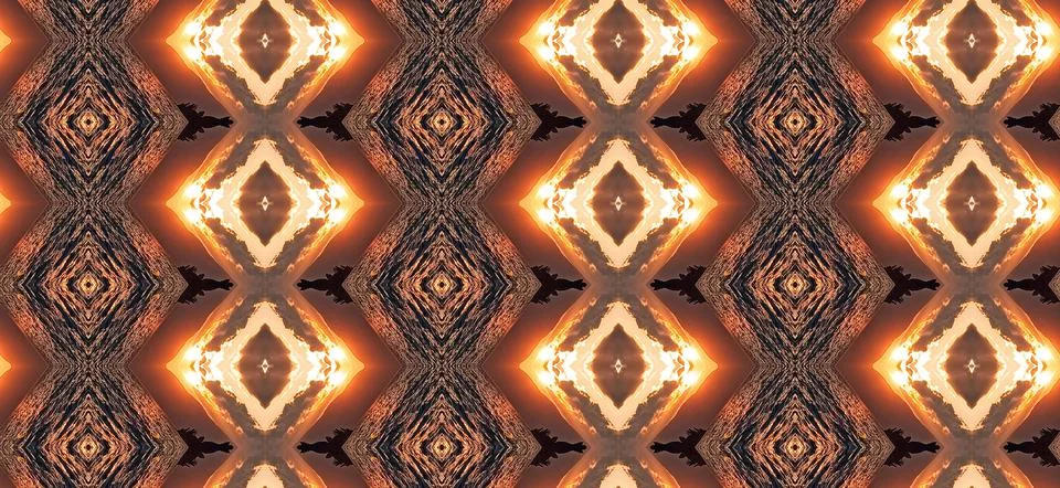 Seamless pattern colofrul image effect 스톡 사진