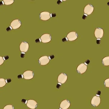 Seamless pattern cologne perfume for men cartoon vector Stock Illustration