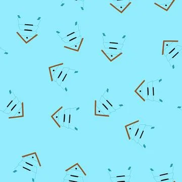 Seamless pattern colony hive cartoon vector Stock Illustration