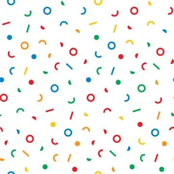 Seamless pattern. Color abstract background. Vector design wrapping paper. Illustrazione stock