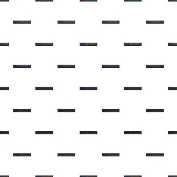 Seamless pattern of color balance adjustment sliders Stockillustratie