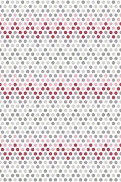 Seamless pattern with color circle, chevron pattern of colorful dots 库存插图