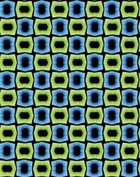 Seamless pattern - color objects Stock Illustration